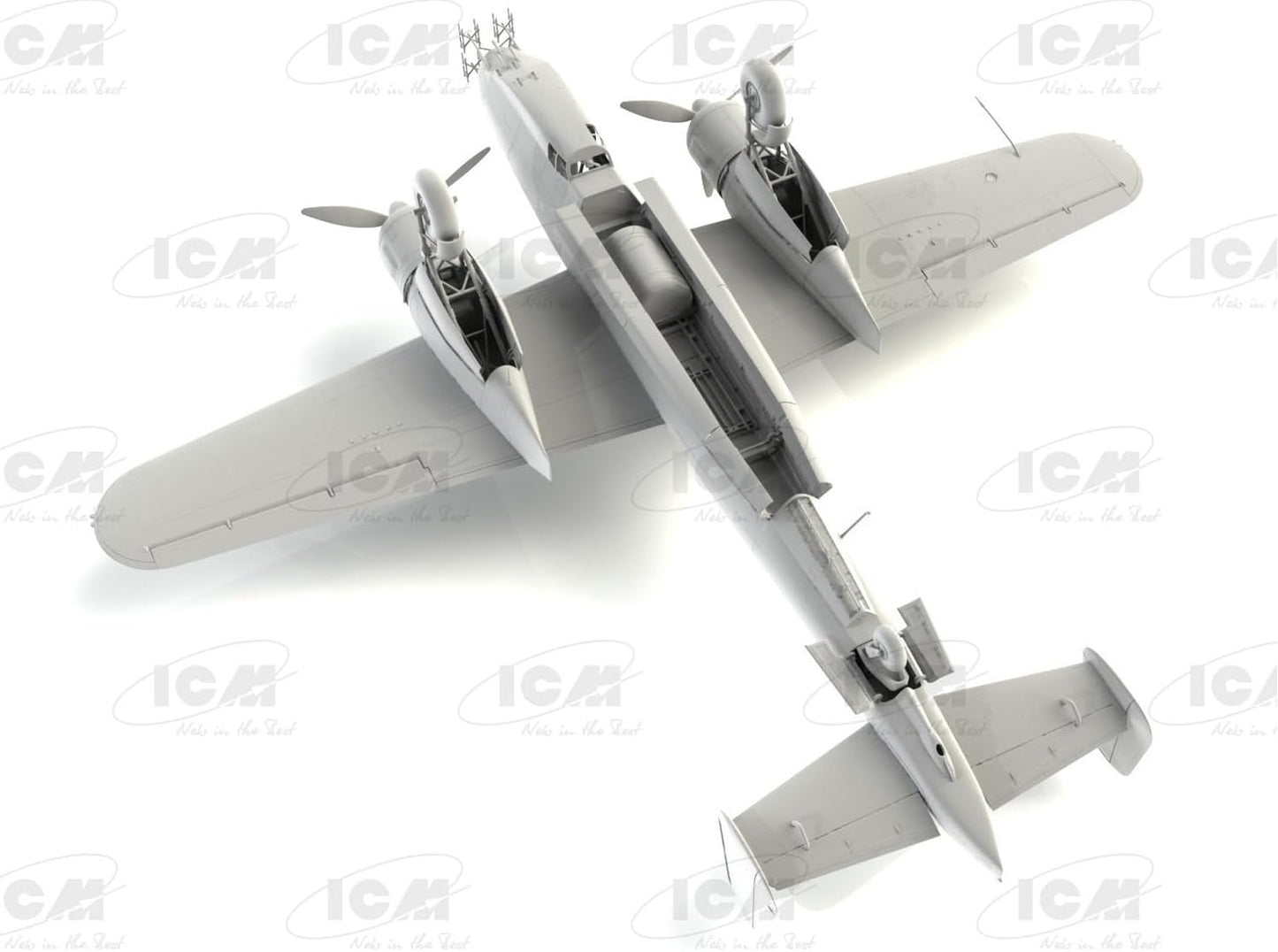 ICM 1:48 Do 217J-1/2 WWII German Night Fighter Model Kit for Adults, Hobbyists, Military History Enthusiasts