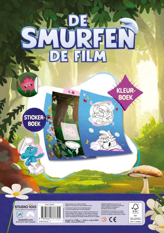 De Smurfen : sticker- en kleurboek - Film