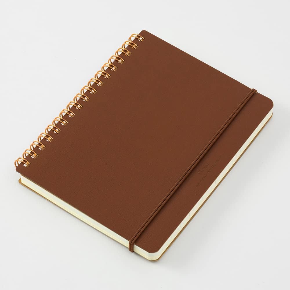 Midori 15223006 Ring Notebook, Grain, B6 Transformation
