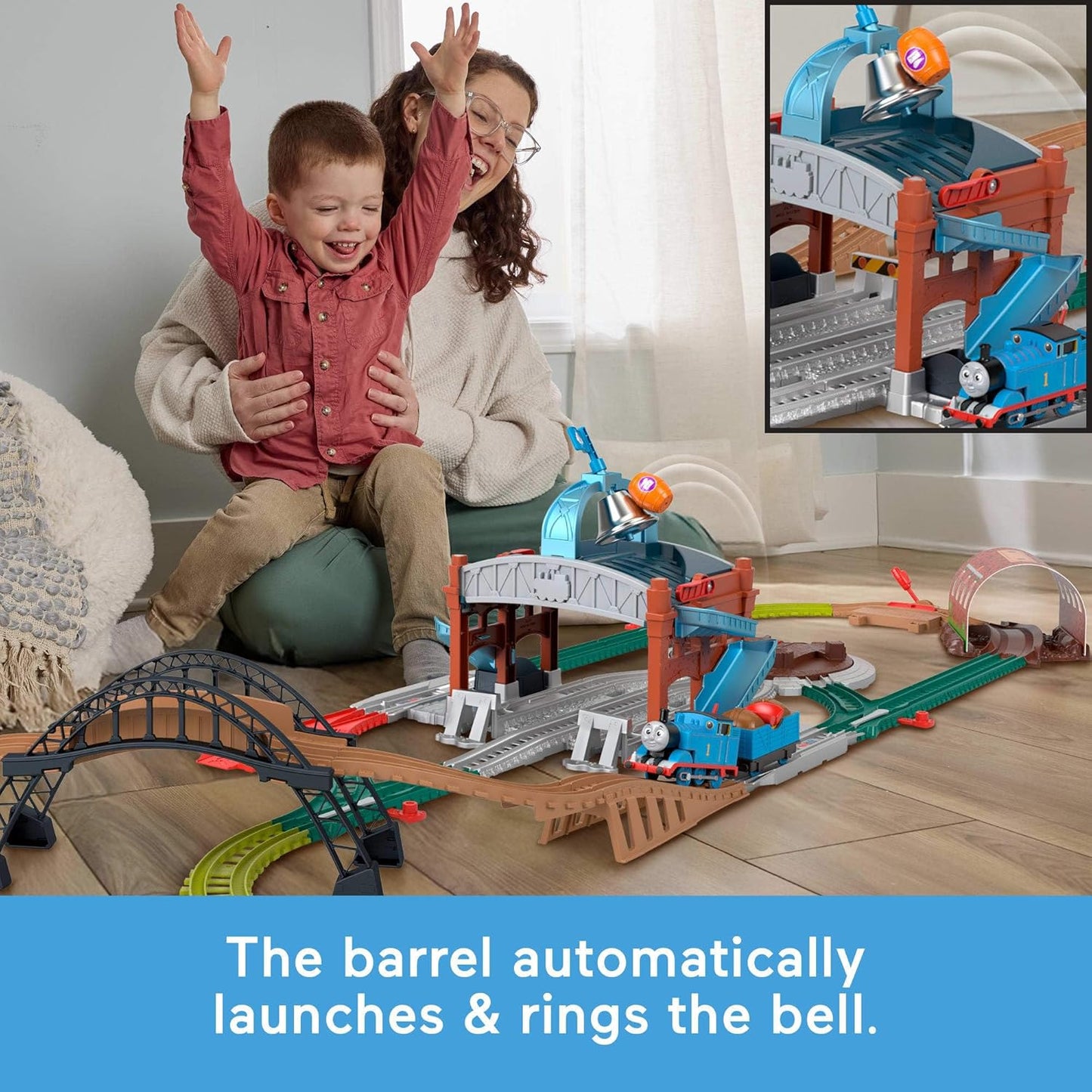 Thomas & Friends Motorised toy track. Delivery of barrels! For children from 3 years
