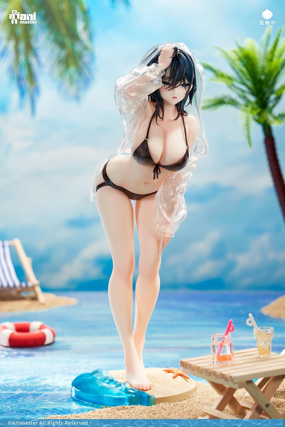 AniMester Iwami Yokoyama Summer Sounds Version, scala 1/6, PVC e ABS preverniciato figura completa