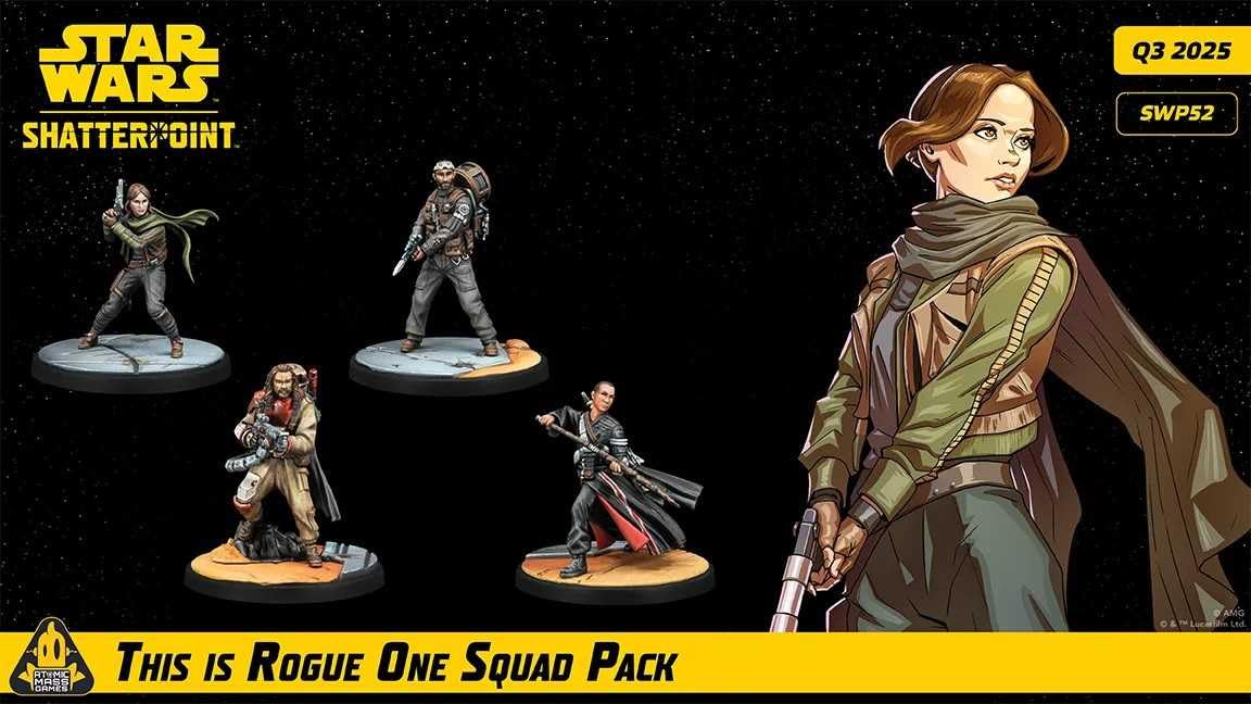 Asmodee | Star Wars Shatterpoint: This is Rogue One | Miniatures Game Expansion | Ages 14+ | 2 Players | 90+ Minutes Playing Time