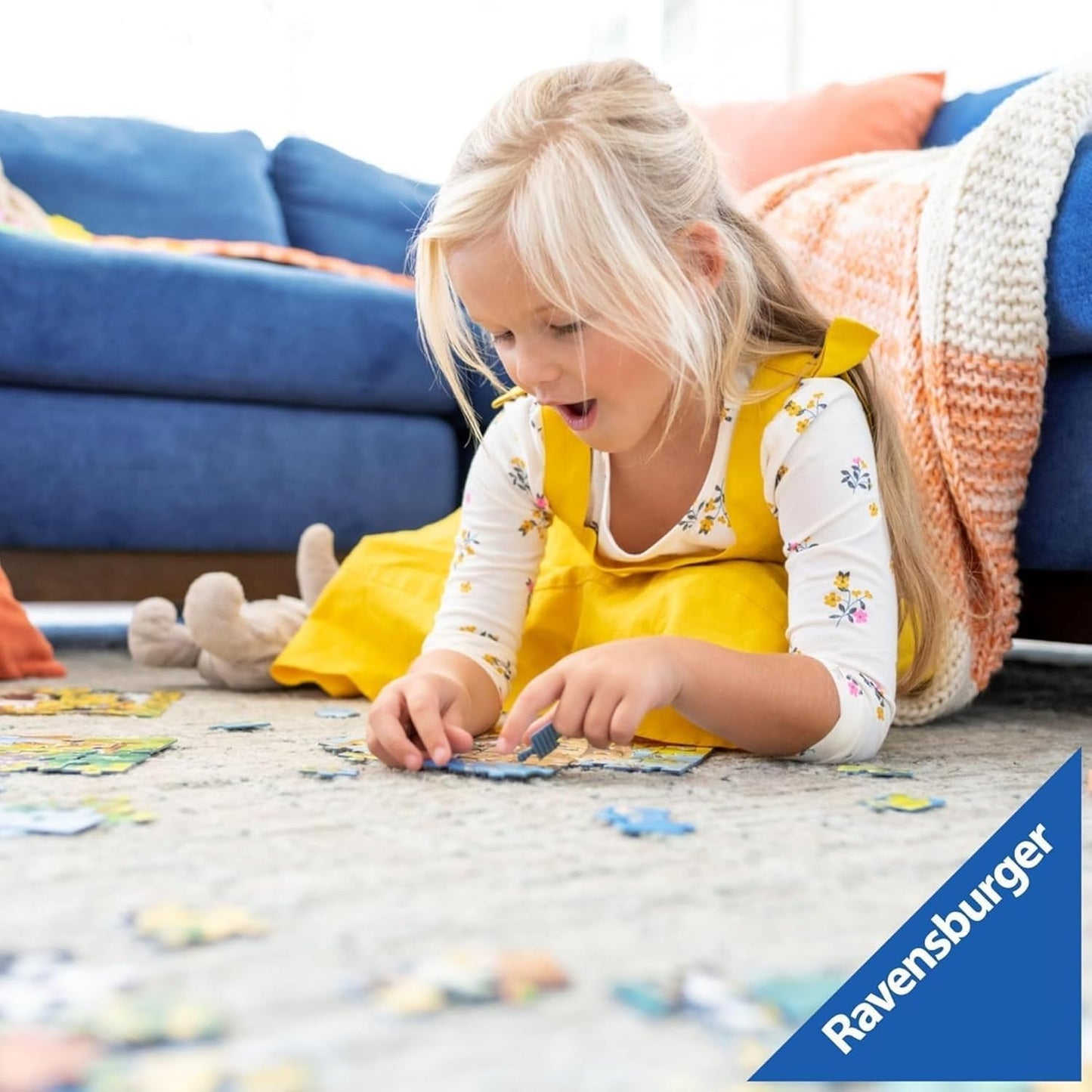 Ravensburger Dora Ready to Party 3 x 49 piece Jigsaw Puzzles - for Kids Age 5 Years Up - 147 Pieces 1+ Players Gifts for Children
