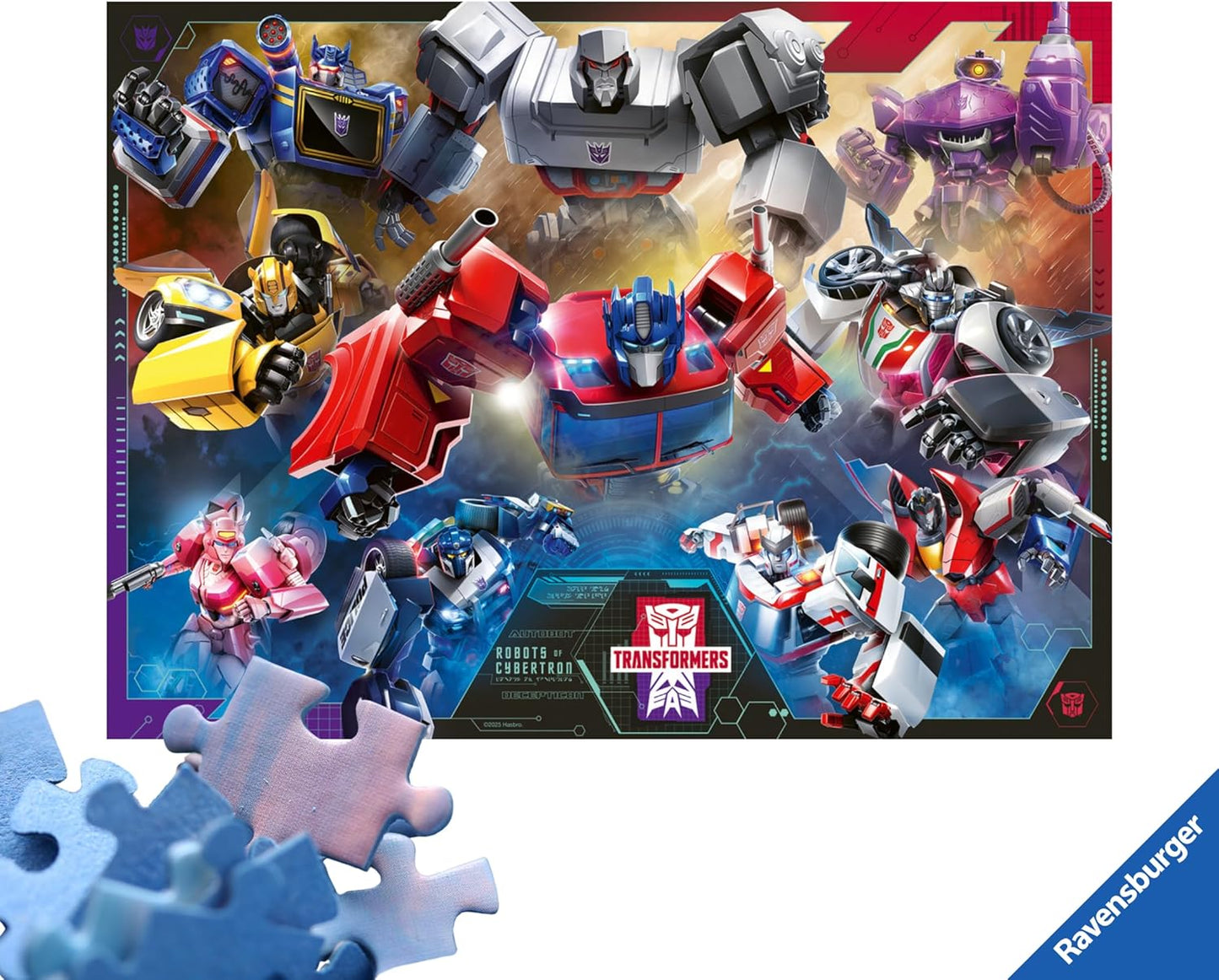 Ravensburger Transformers XXL 100 piece Jigsaw Puzzle for Adults and Kids Age 6 Years Up