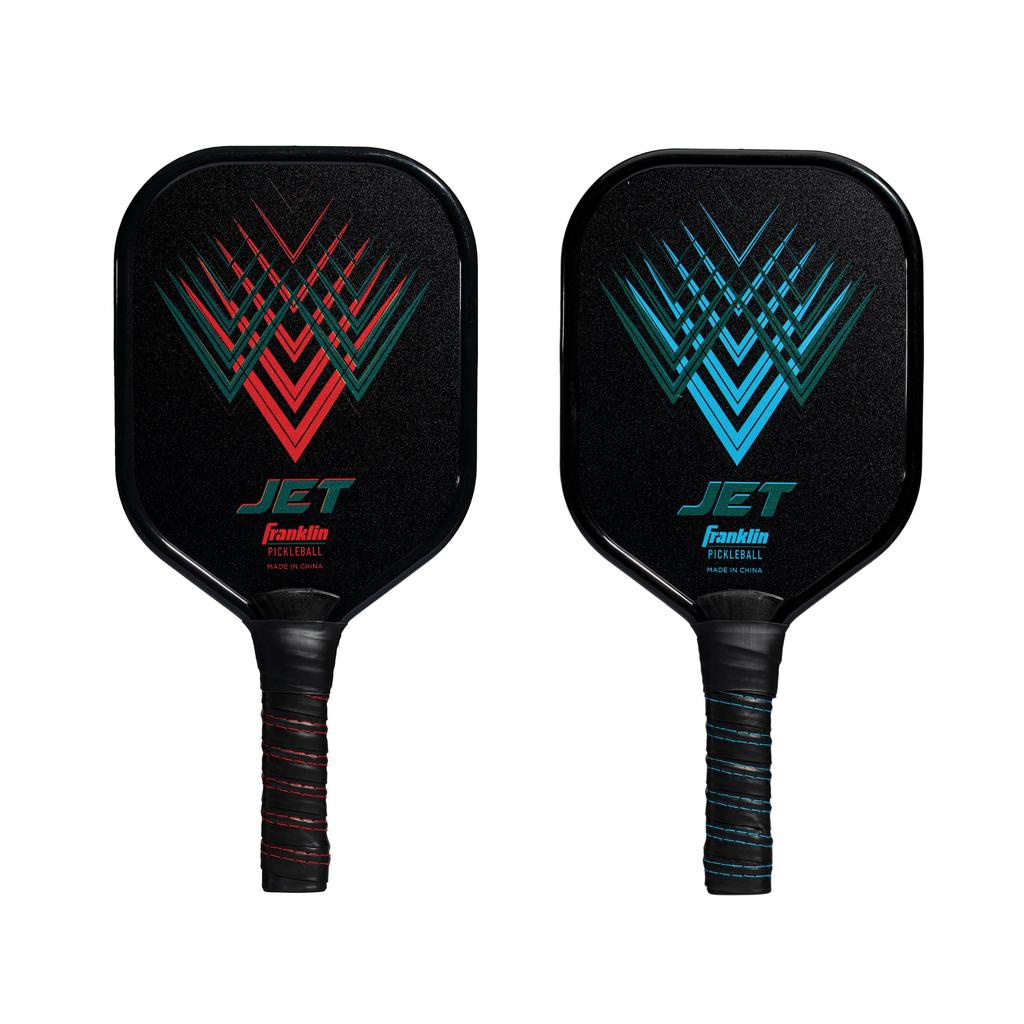 Franklin Jet Aluminium Pickleball Paddle Black/Blue Black/Blue