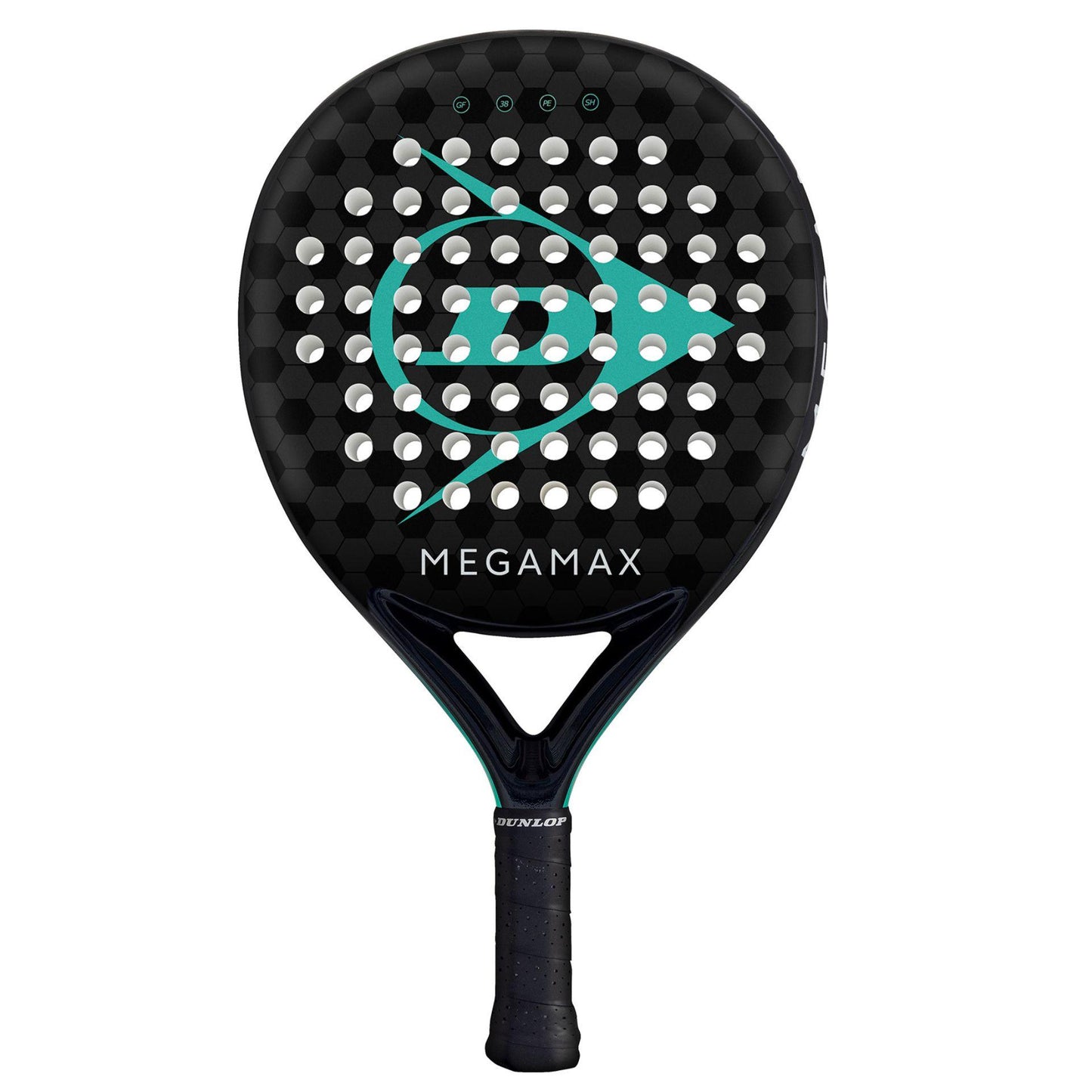 Dunlop Megamax Padel Racket (Black/Green)