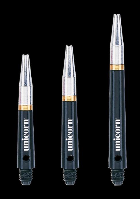 Unicorn Gripper 360 Shafts Small Thread Short Black/Aluminium Short Black/Aluminium