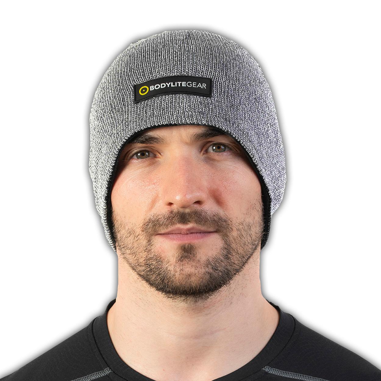 Bodylite Reflective Beanie (Black, OSFA)
