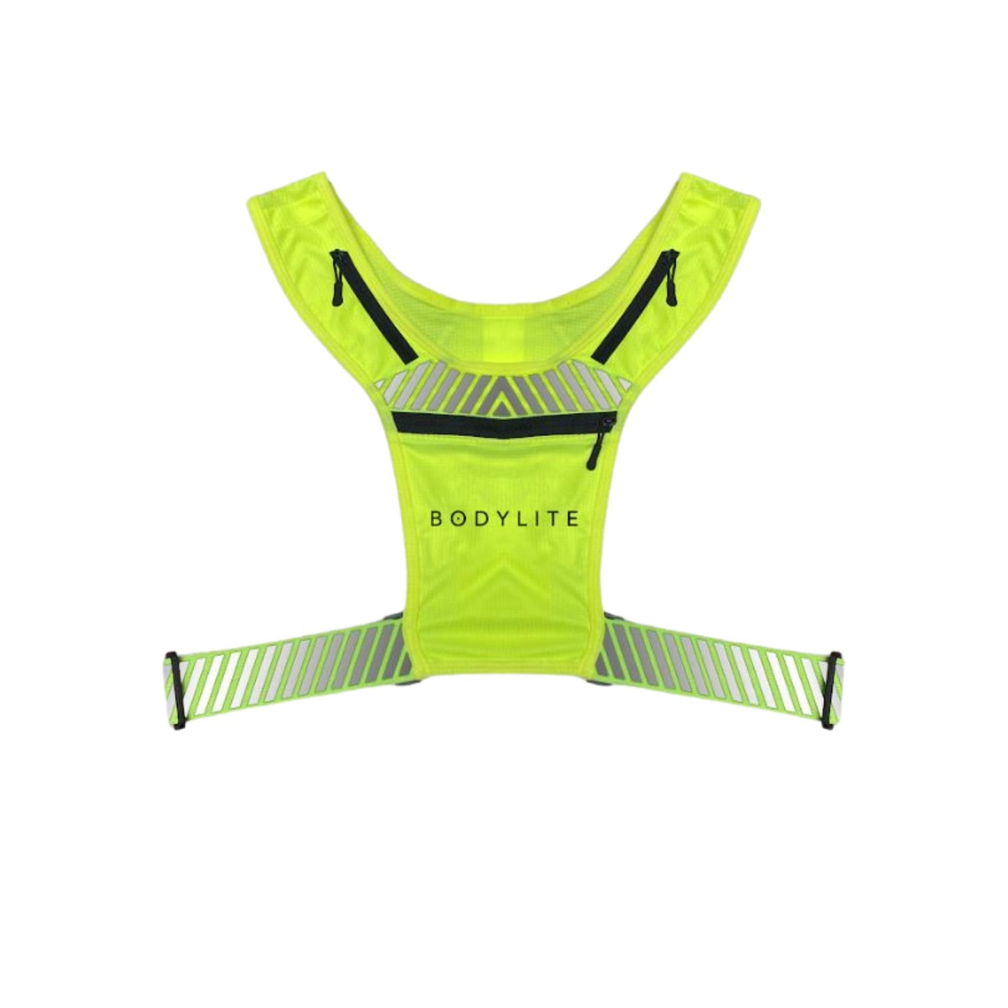 Bodylite Phone Holder Vest (Neon Yellow, One Size)
