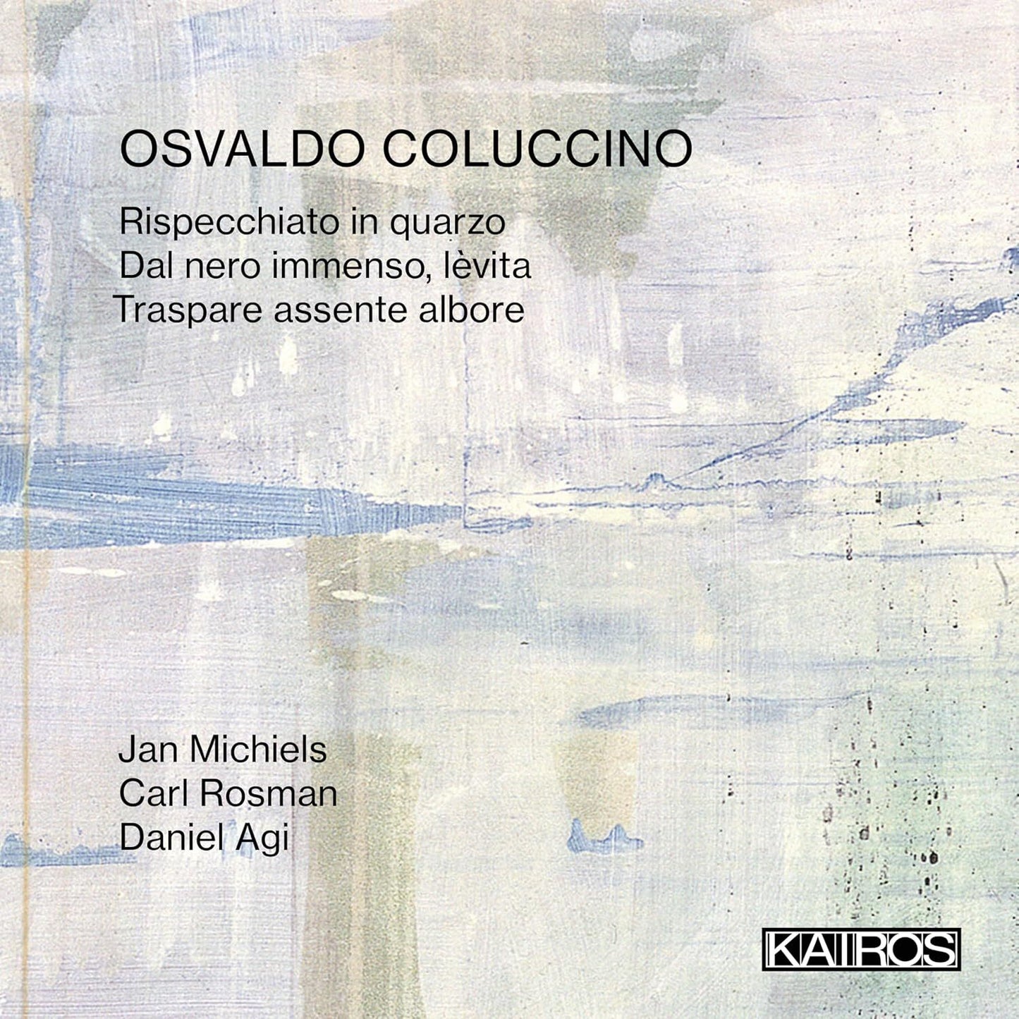 Osvaldo Coluccino: Rispecchiato in Quarzo/Dal Nero Immenso...