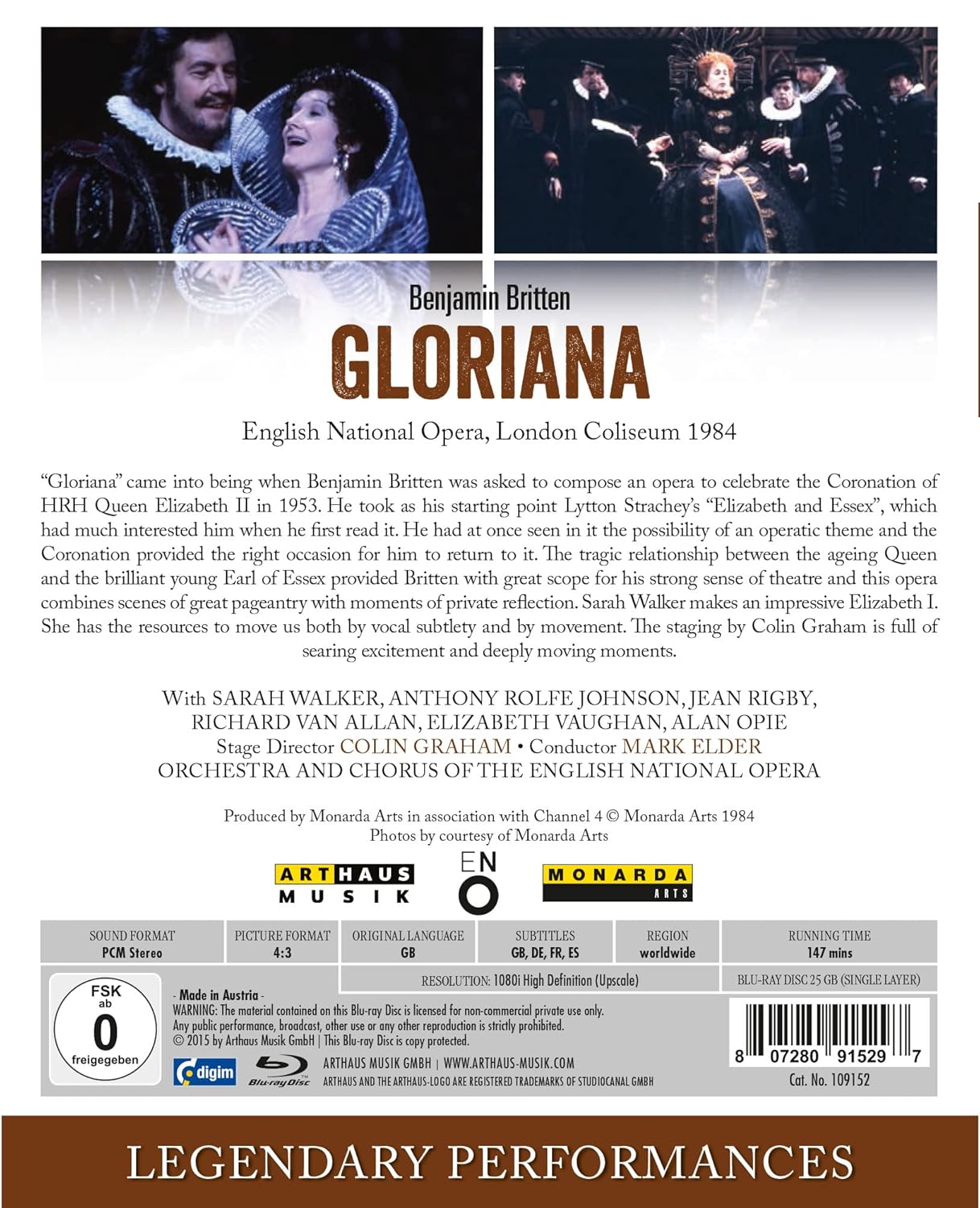 Britten:Gloriana