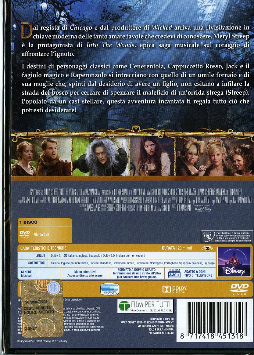 Into the Woods (DVD