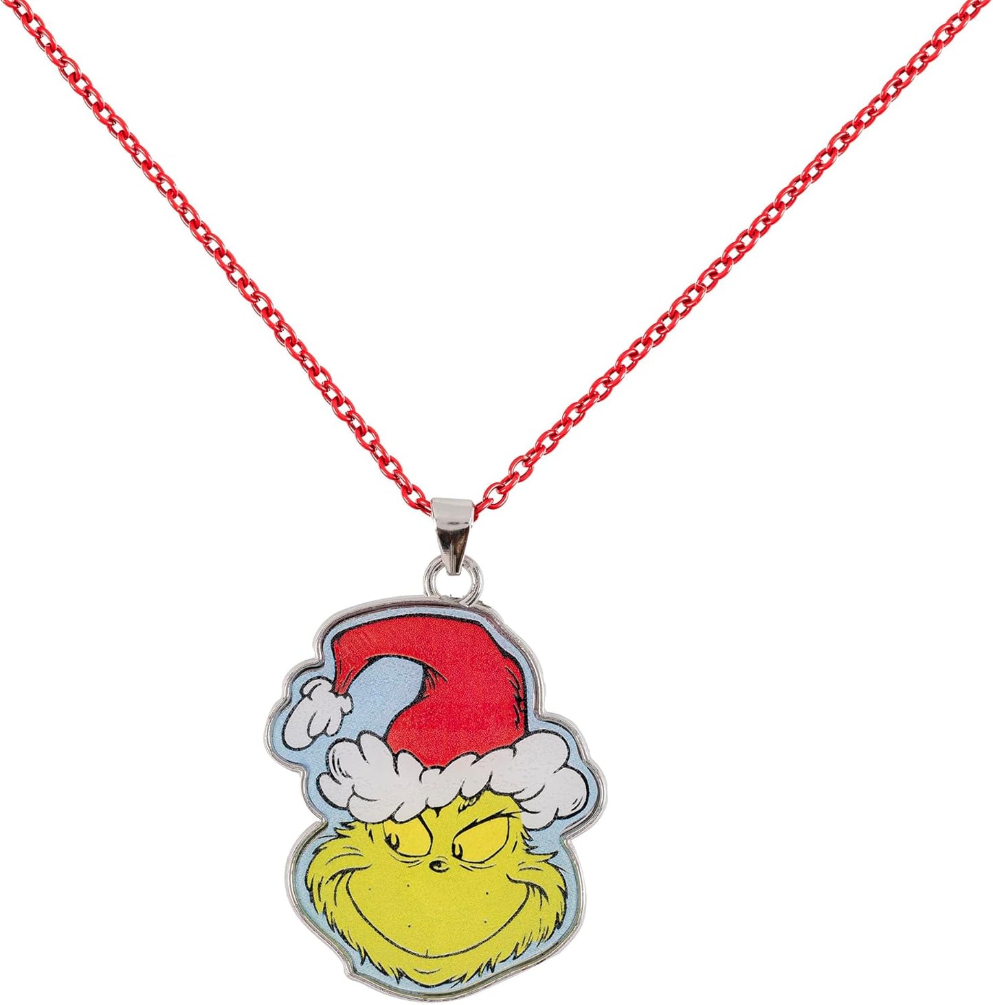 Disney - Grinch Christmas Earrings & Necklace Set