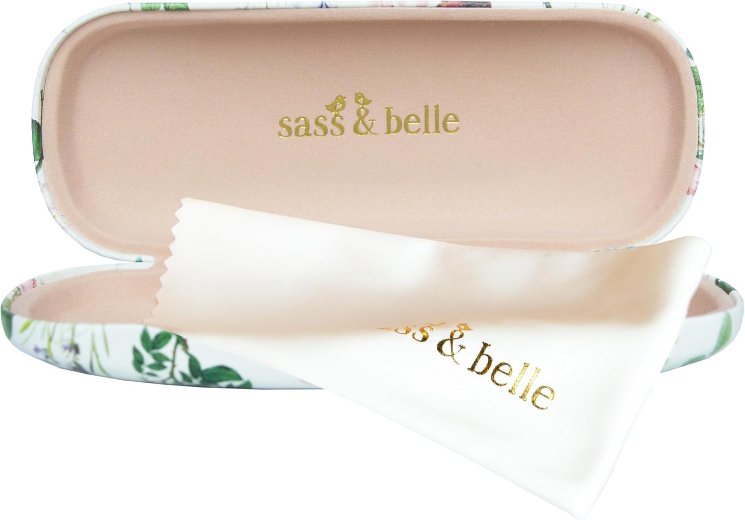 Sass & Belle Vintage Flowers Glasses Case