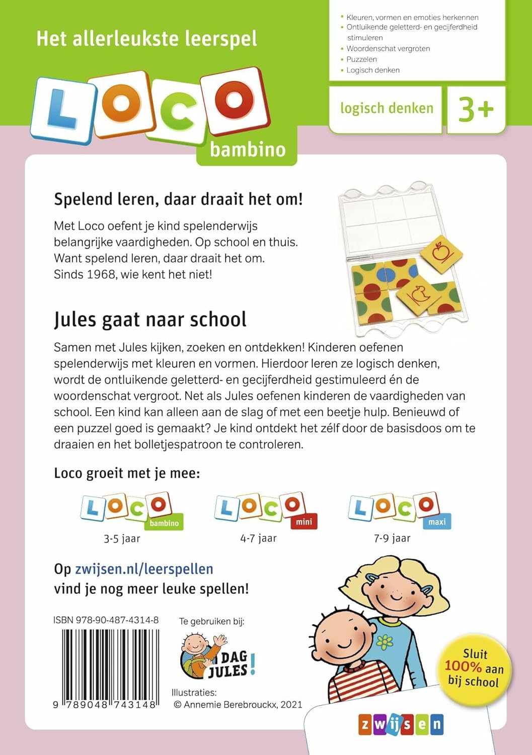 Loco Bambino Jules gaat naar school