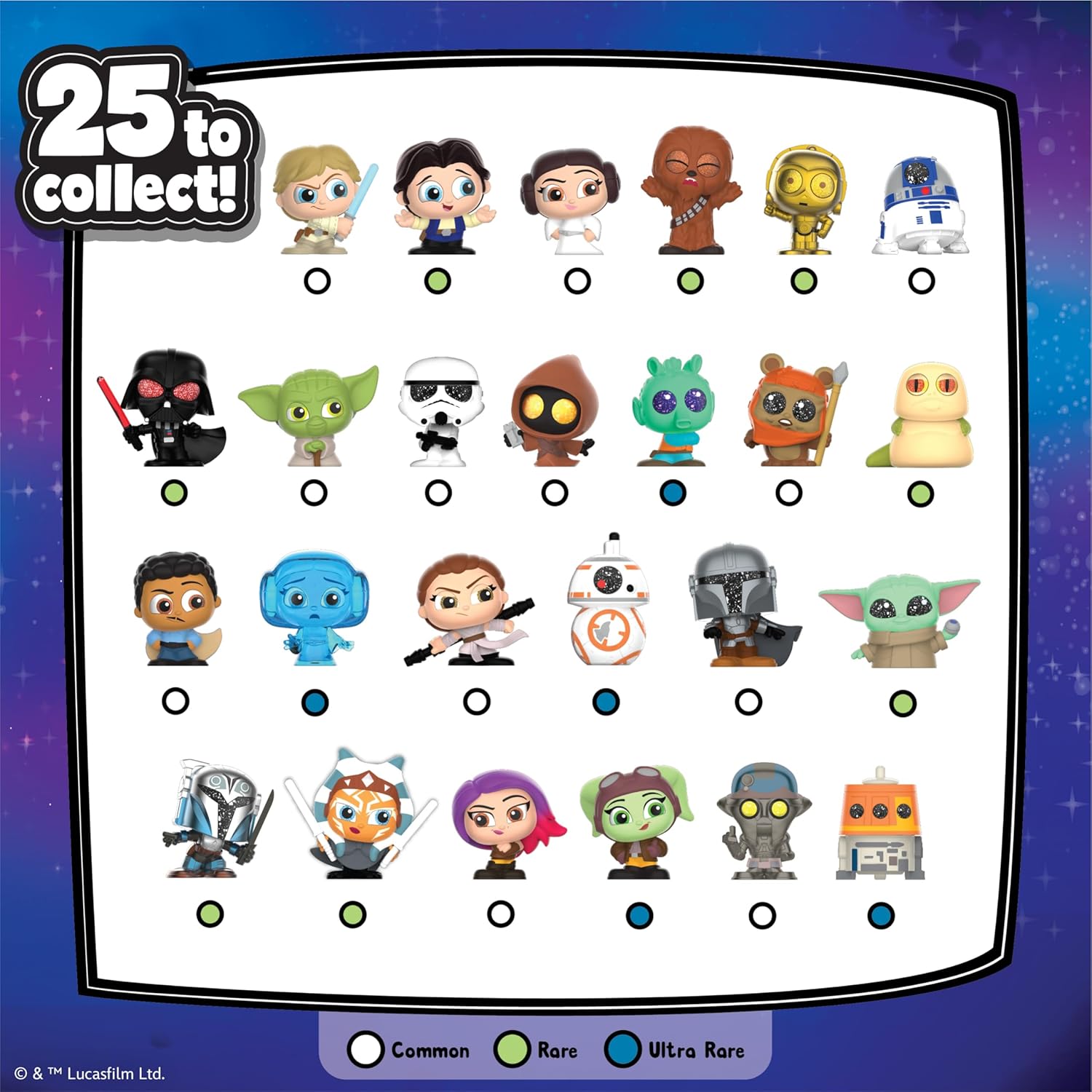 Just Play STAR WARS™ Doorables Collectible Figures Blind Bag, Kids Toys for Ages 5 Up