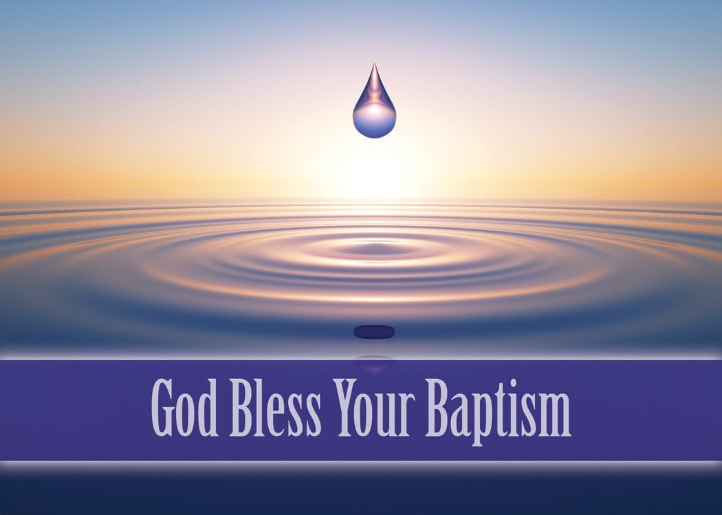 WARNER PRESS EVERYDAY A NEW LIFE - BAPTISM - KJV Scripture - G3654