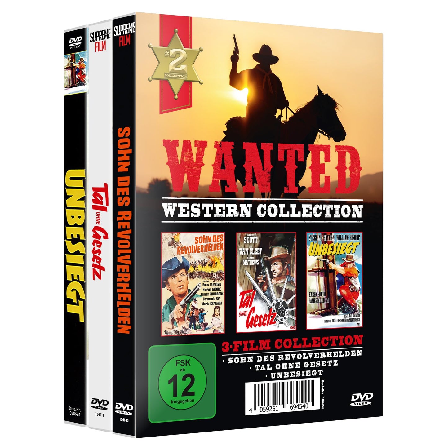 WANTED - WESTERN COLLECTION #2 - 3 FILME