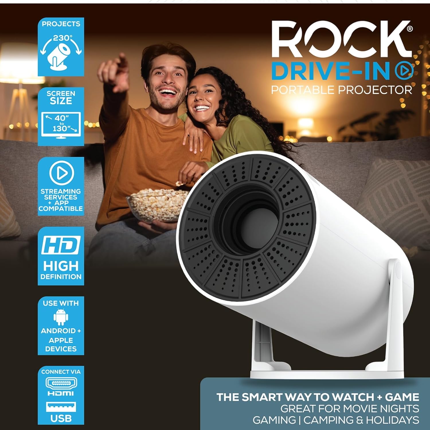 Rock Drive in Portable Projector