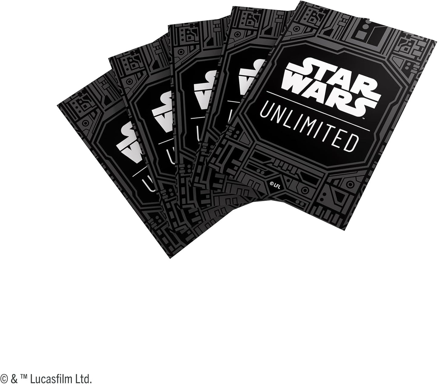 Gamegenic | Star Wars: Unlimited Premium Art Sleeves Set 5 - Unlimited Pattern | Trading Card Accessory