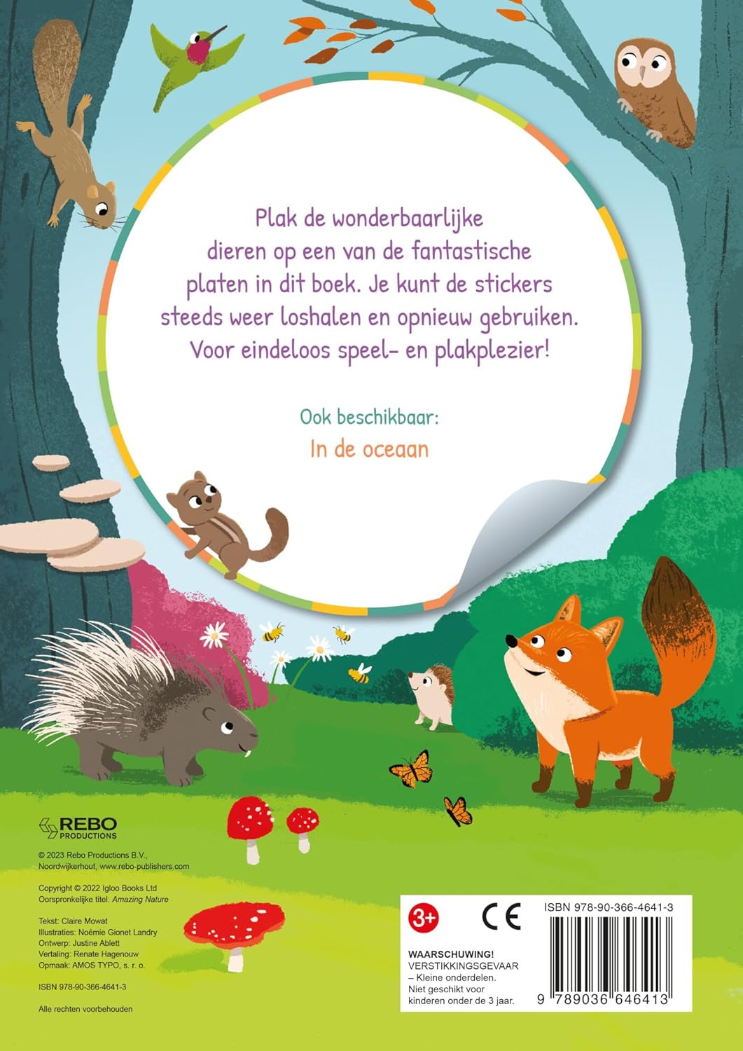 Rebo Publishers - In de Natuur - Superstickers