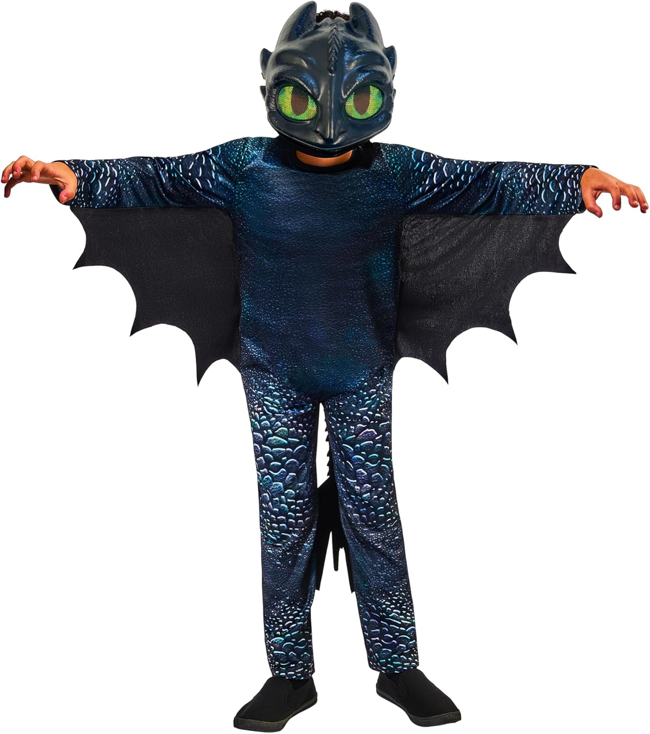 Rubies Official How To Train Your Dragon, Classic Toothless Child Costume, Kids Fancy Dress