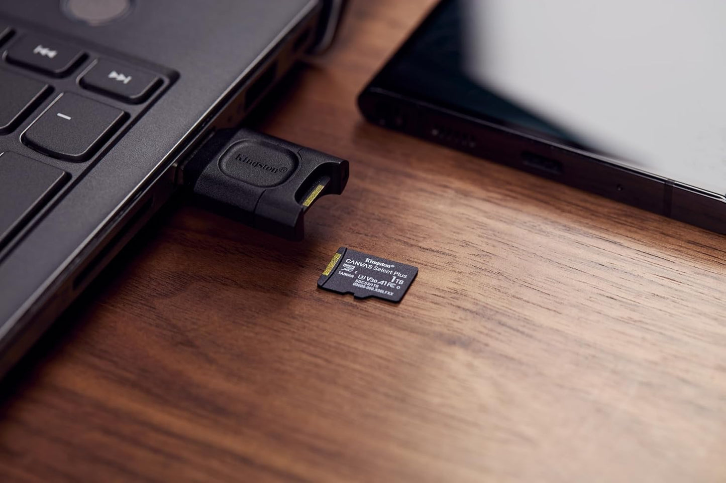 Kingston Canvas Select Plus microSD Memory Card 256GB micSDXC Gen3 150R A1 Single Pack w/o ADP - SDCS3/256GBSP