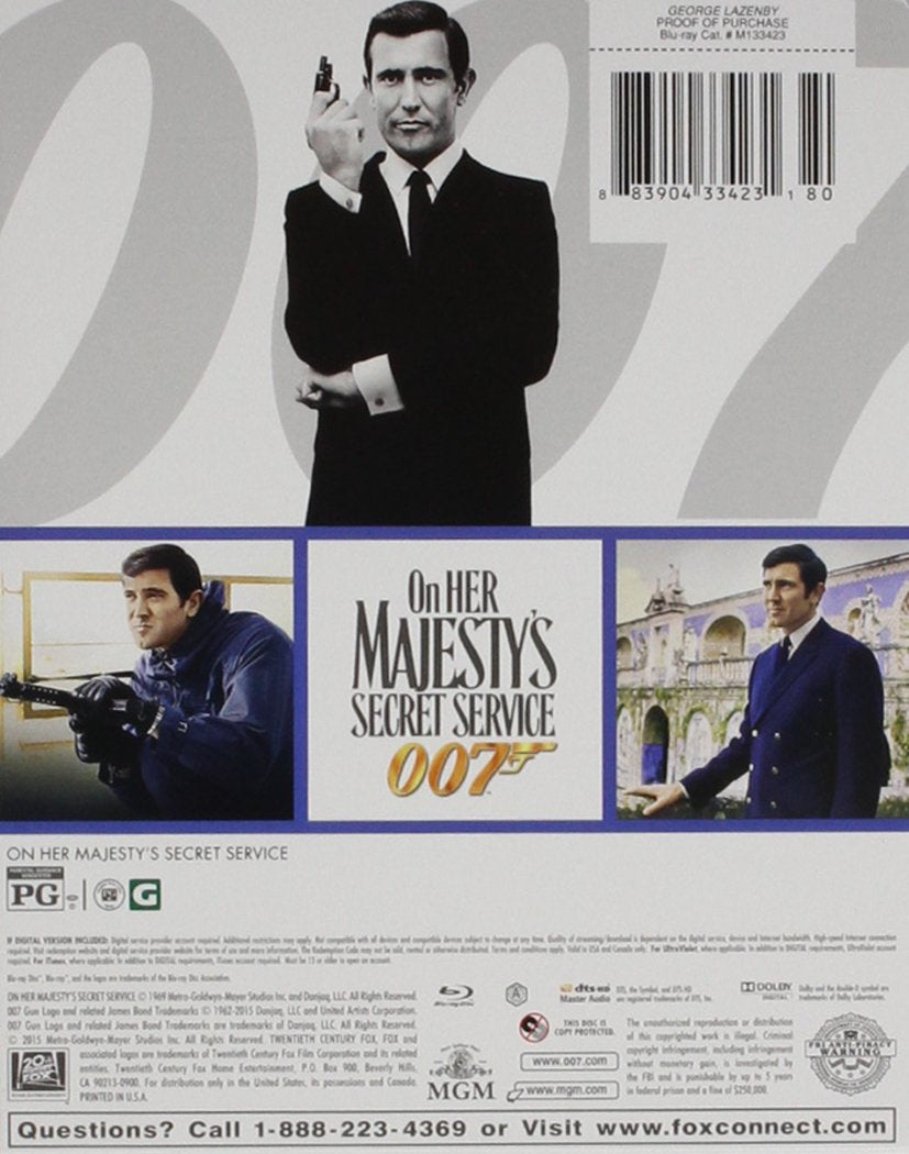 James Bond Lazenby