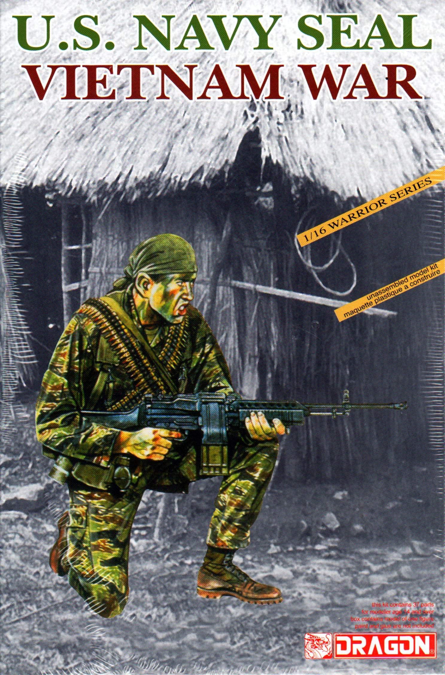 Dragon - D1607 - Maquette - US Navy Seal Vietnam - Echelle 1:16