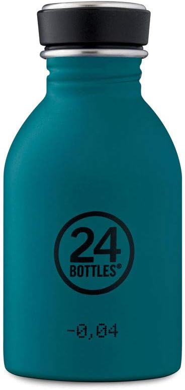 24Bottles Urban Bottle, Hot Red, 250 ML, Stainless Steel Reusable Bottle