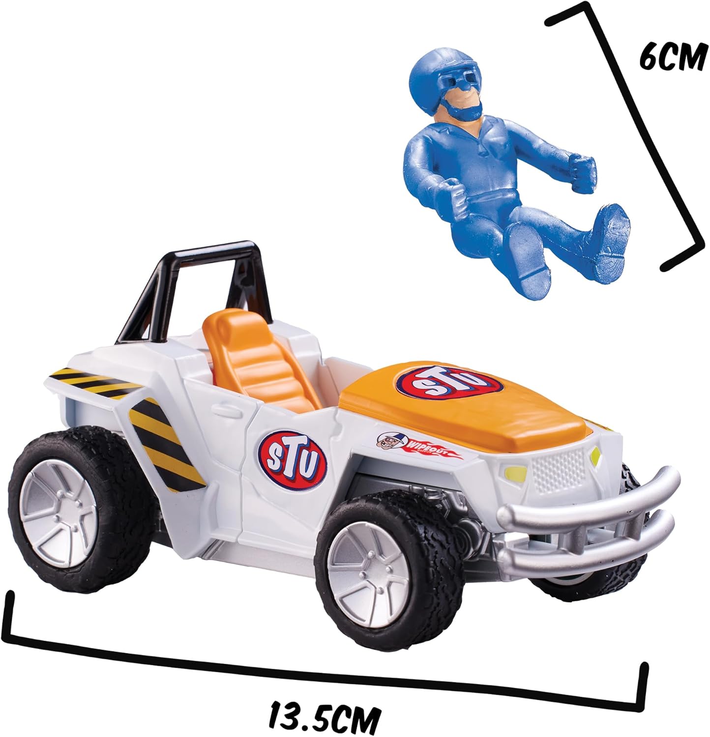 Smash and Crash Buggy Break apart stunt set with ejectable parts toys Stunt toys