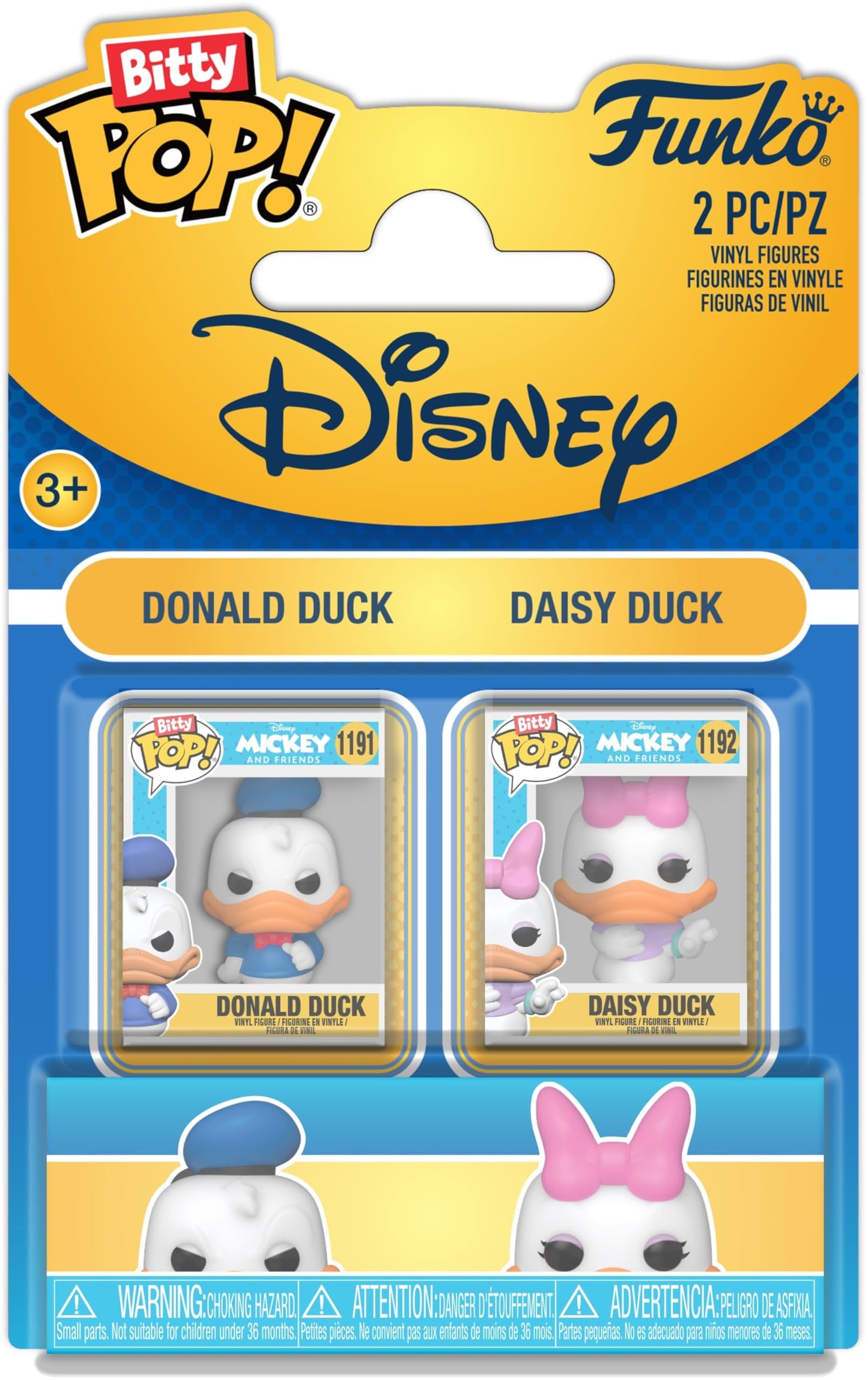 BITTY POP DISNEY 2 PACK DONALD & DAISY