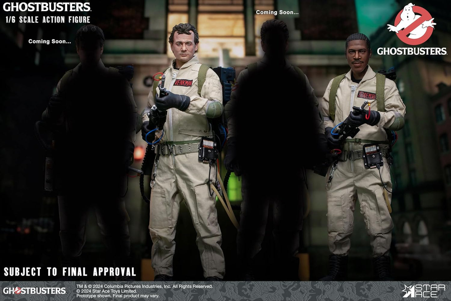 Star Ace Toys Ghostbusters (1984): Peter Venkman 1:6 Scale Collectible Action Figure