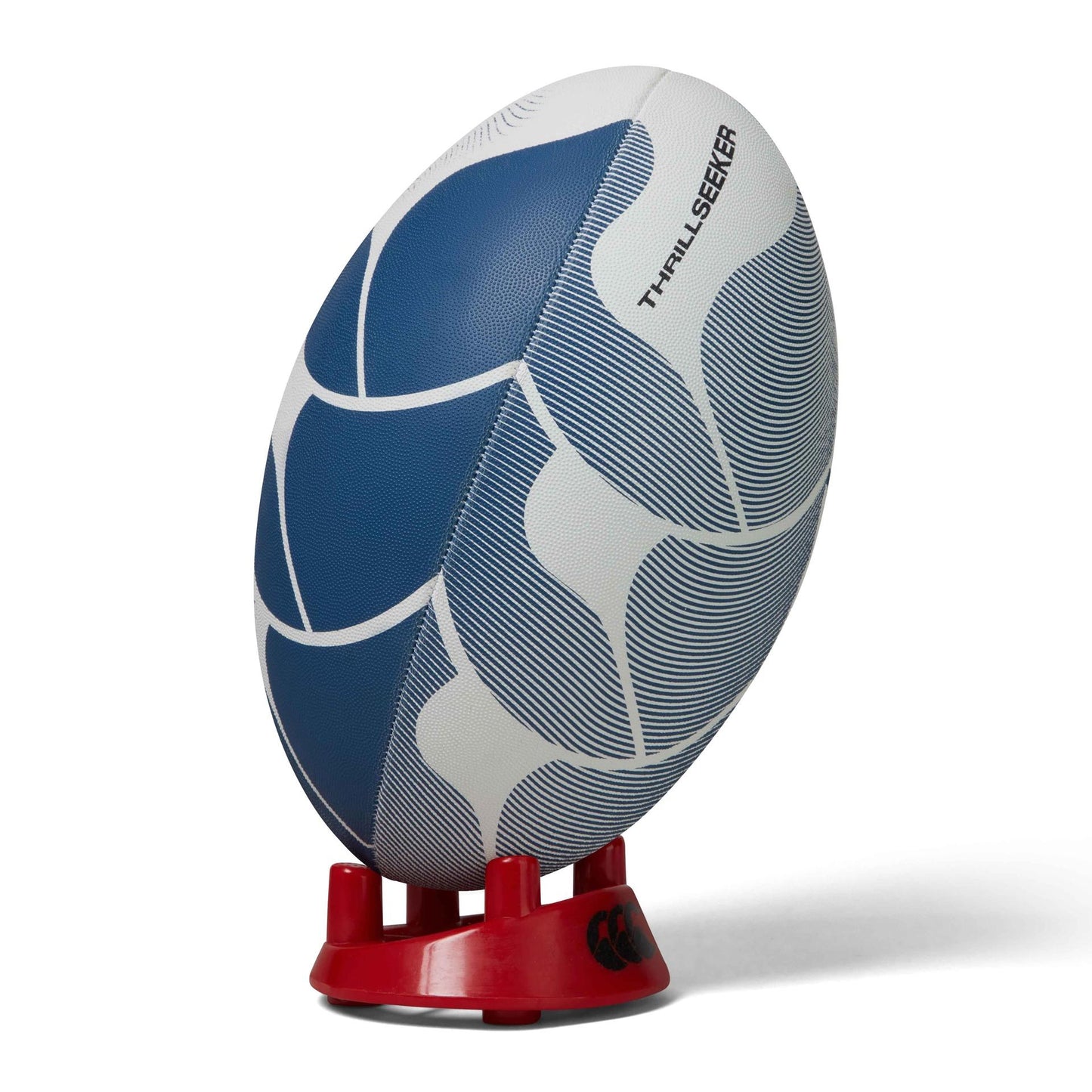 Canterbury Thrillseeker Rugby Ball 3 White/Blue 3 White/Blue