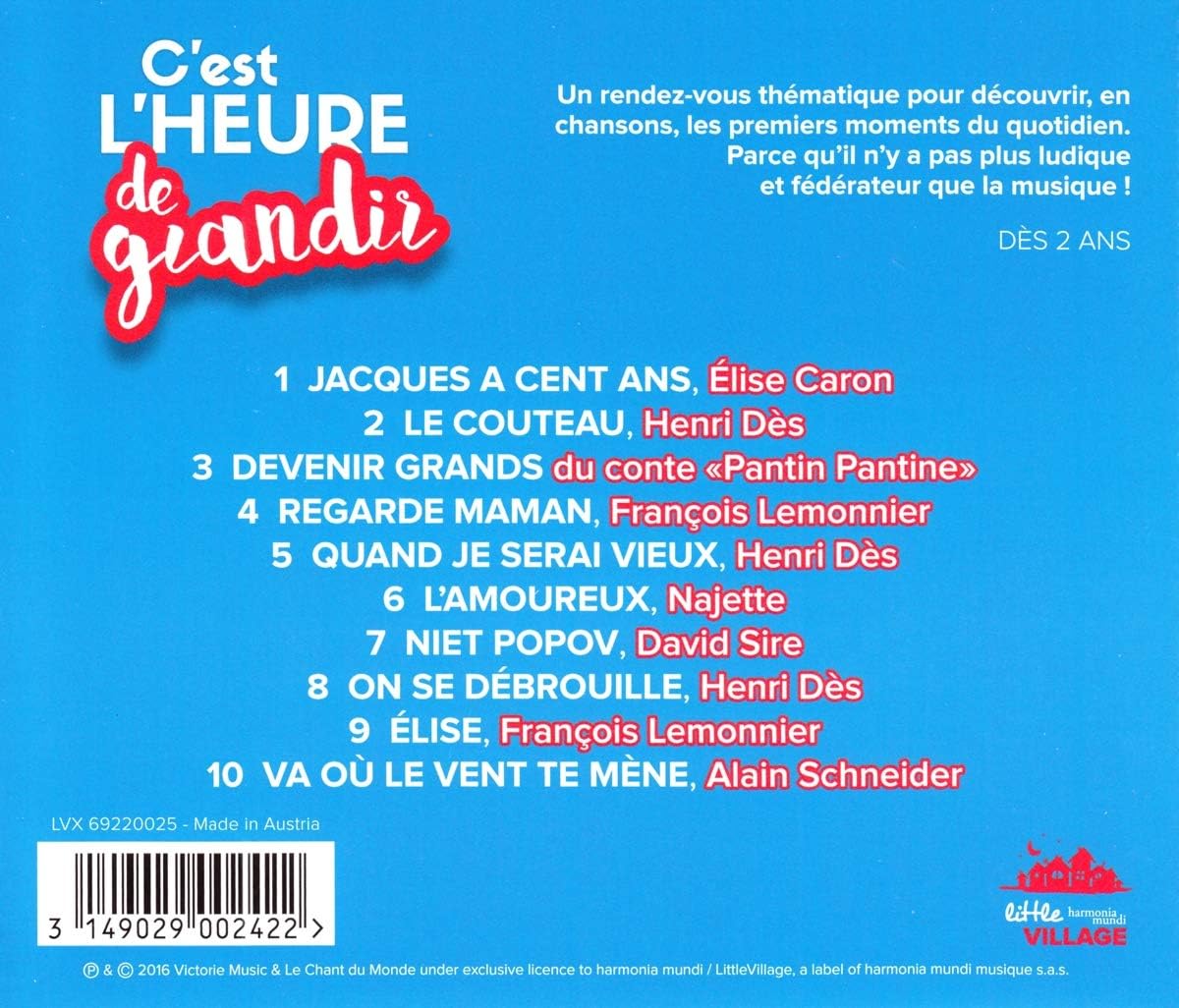 Cest Lheure De Grandir