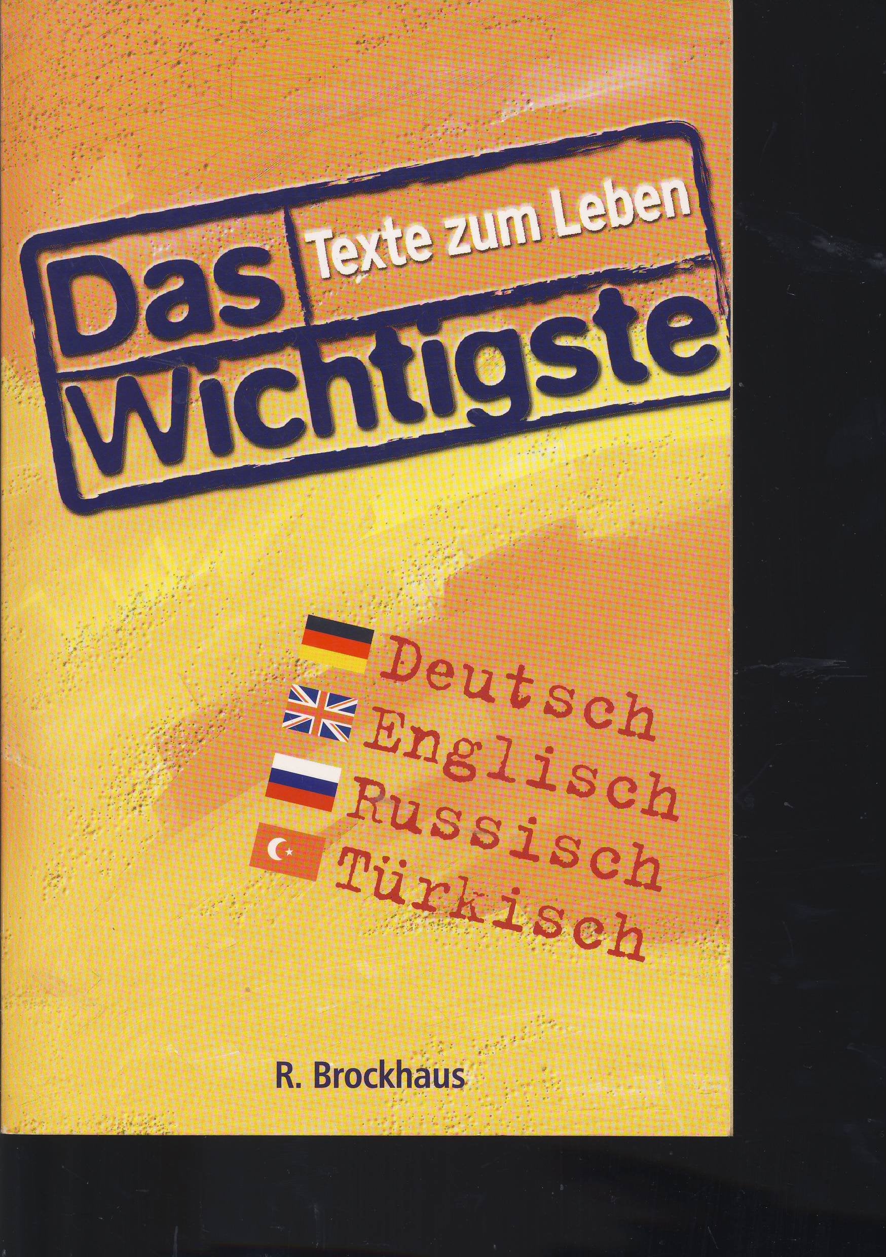 German/Eng/Russian/Turkish - What Matters (Texts for Life)