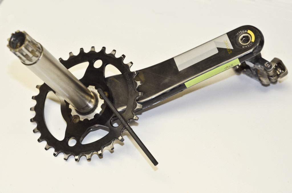 Wolf Tooth Direct Mount Round Chainring Flat Top for SRAM Drop Stop B Standard (49mm Chainline / 6mm Offset)