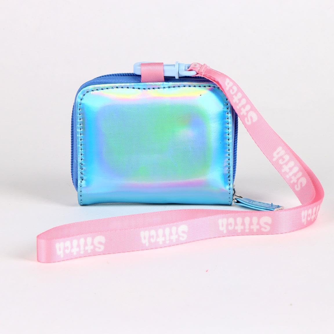 Stitch - Small Wallet Blue