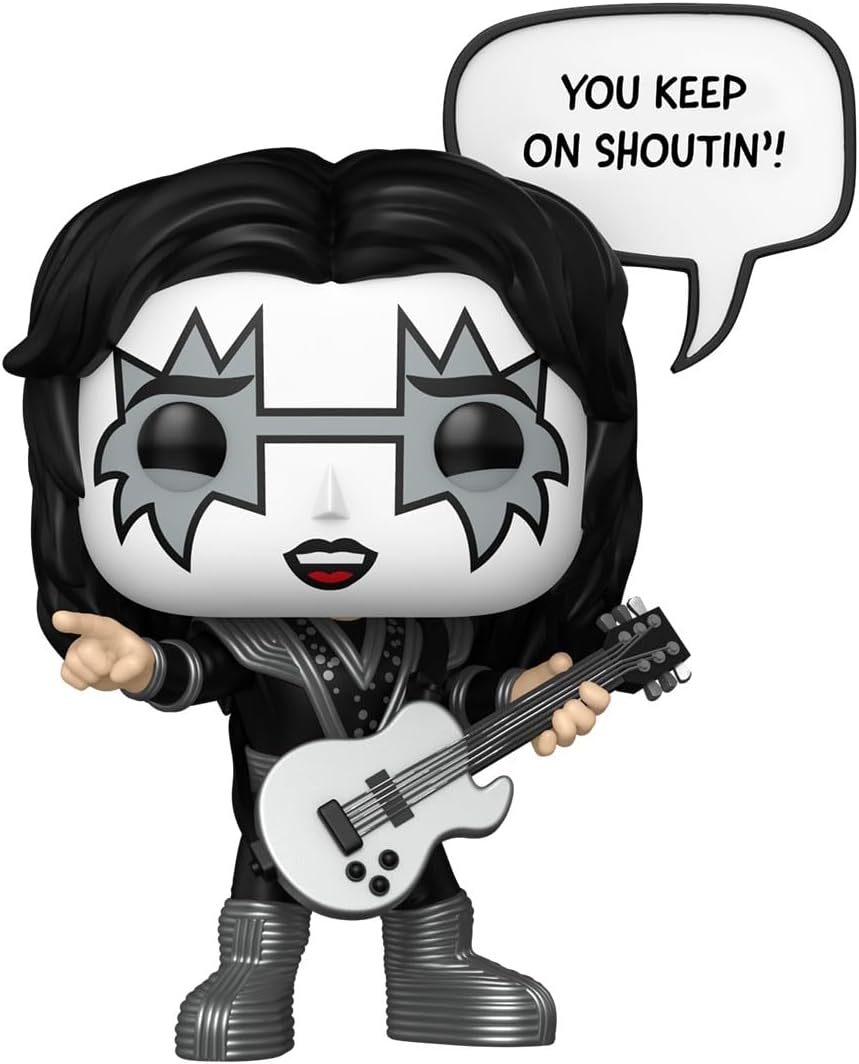 Funko Pop! Sayings: the Spaceman - (R&R All Night) - KISS - Collectable Vinyl Figure - Gift Idea - Official Merchandise - Toys for Kids & Adults - Music Fans - Model Figure for Collectors and Display