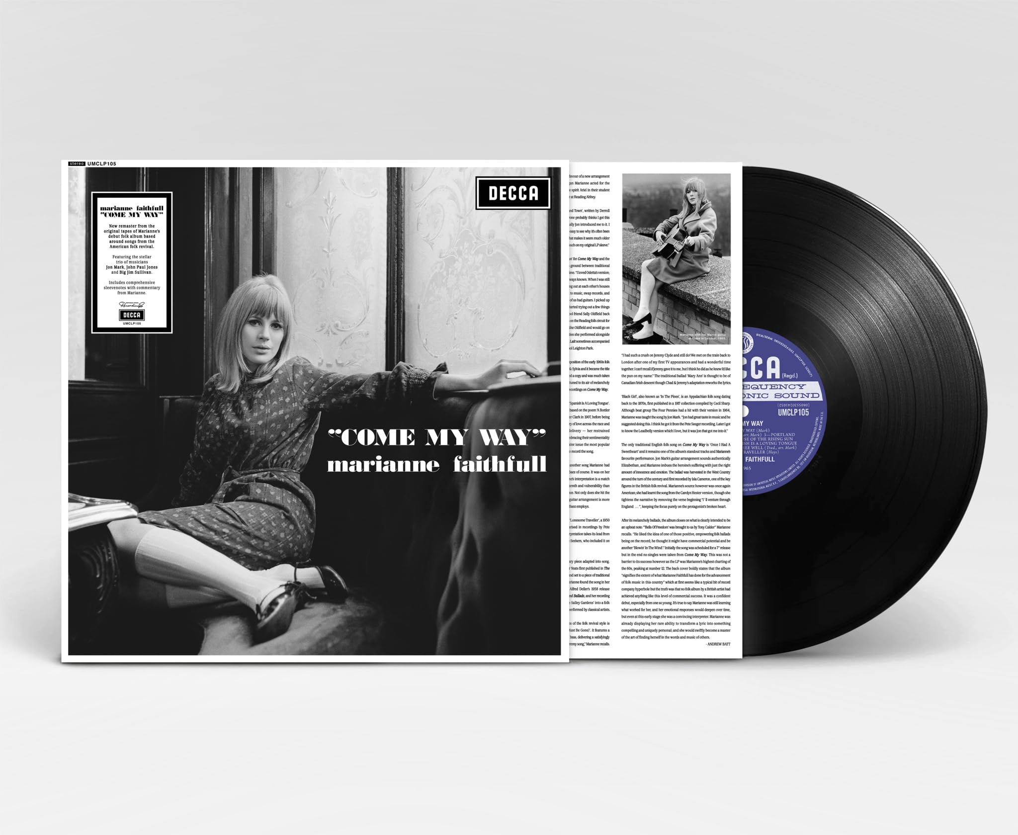 Marianne Faithfull Come My Way – Rarewaves.com