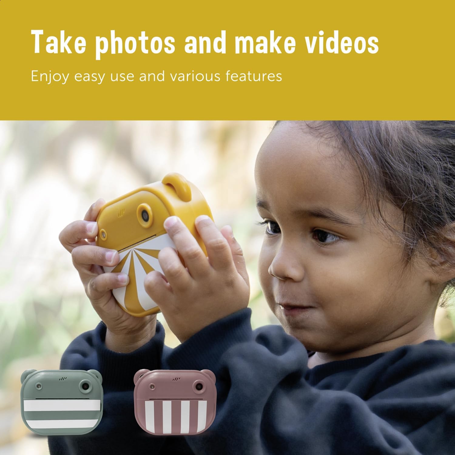 Zazu - Kids Instant Camera Printer GREEN