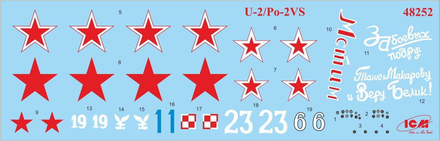 ICM 1:48 - U-2/Po-2VS, WWII Soviet Bomber
