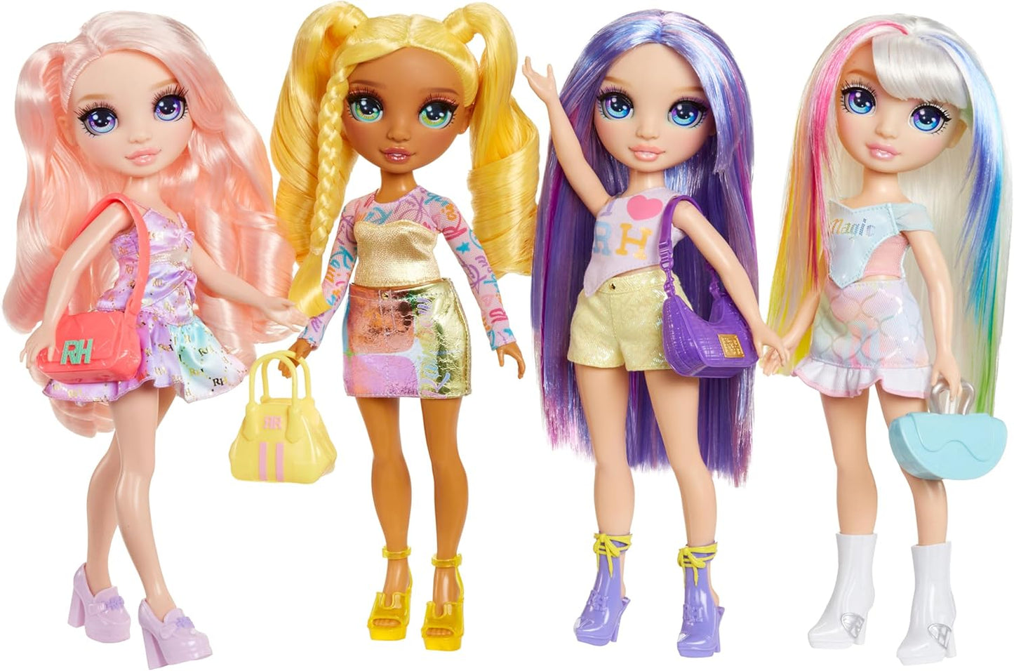 Rainbow High My Fashion Style Doll - Violet - 28cm Purple Fashion Doll with Statement Outfit and Stylish Handbag, Play, Posable, Collectable, For Children Ages 4 to 12+