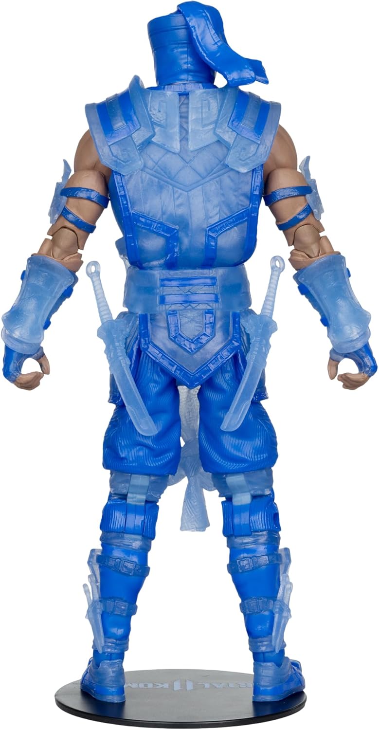 Mortal Kombat Action Figure Glow in The Dark Edition Sub-Zero (Gold Label) 18 cm