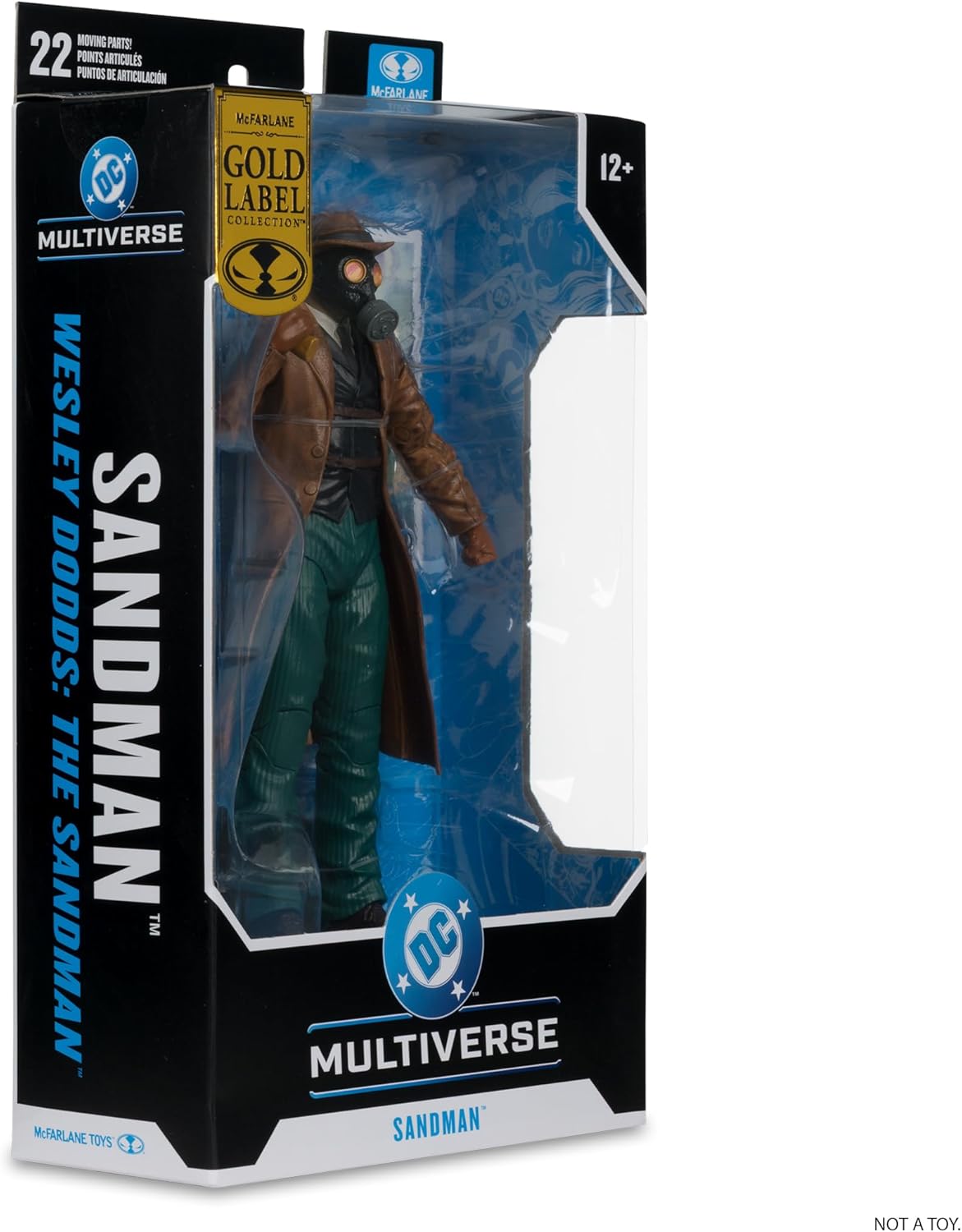 McFarlane DC Multiverse Action Figure Sandman (Wesley Dodds: The Sandman) (Gold Label) 15 cm