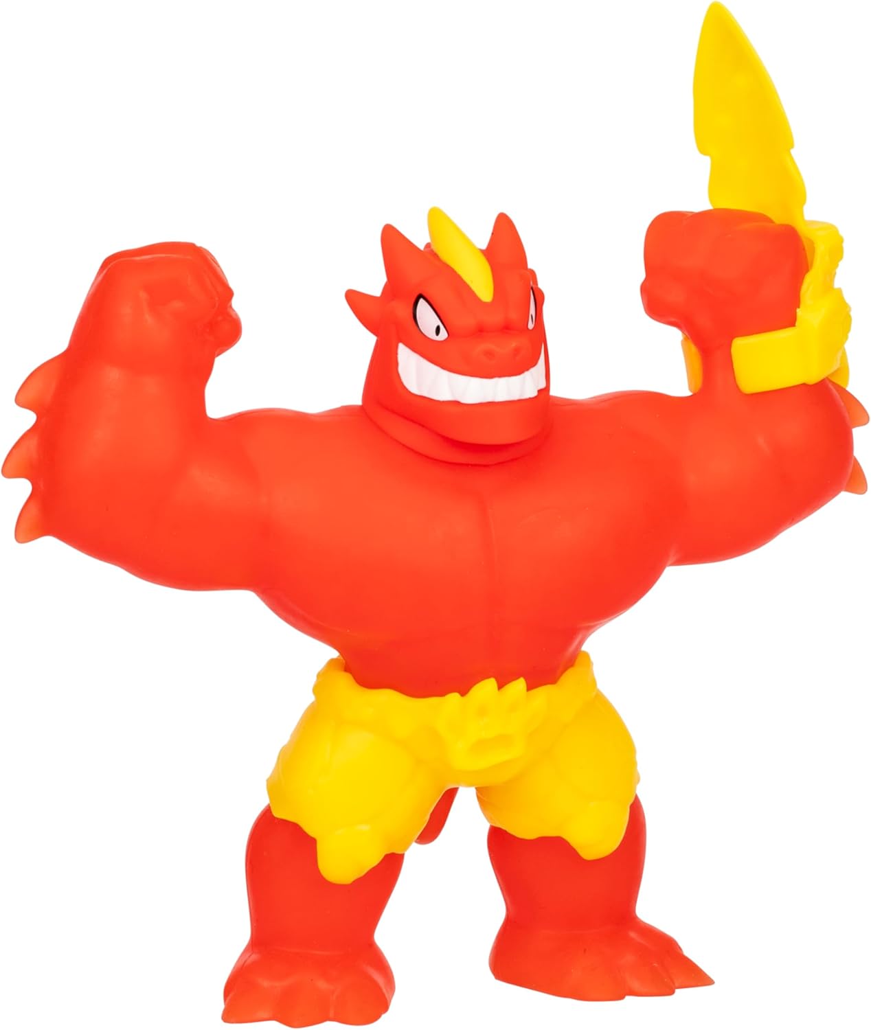 Heroes of Goo Jit Zu Meteor Madness, Stretchy Blazagon Action Figure, With Unique Scrunchy Goo Filling & Battle Gauntlet