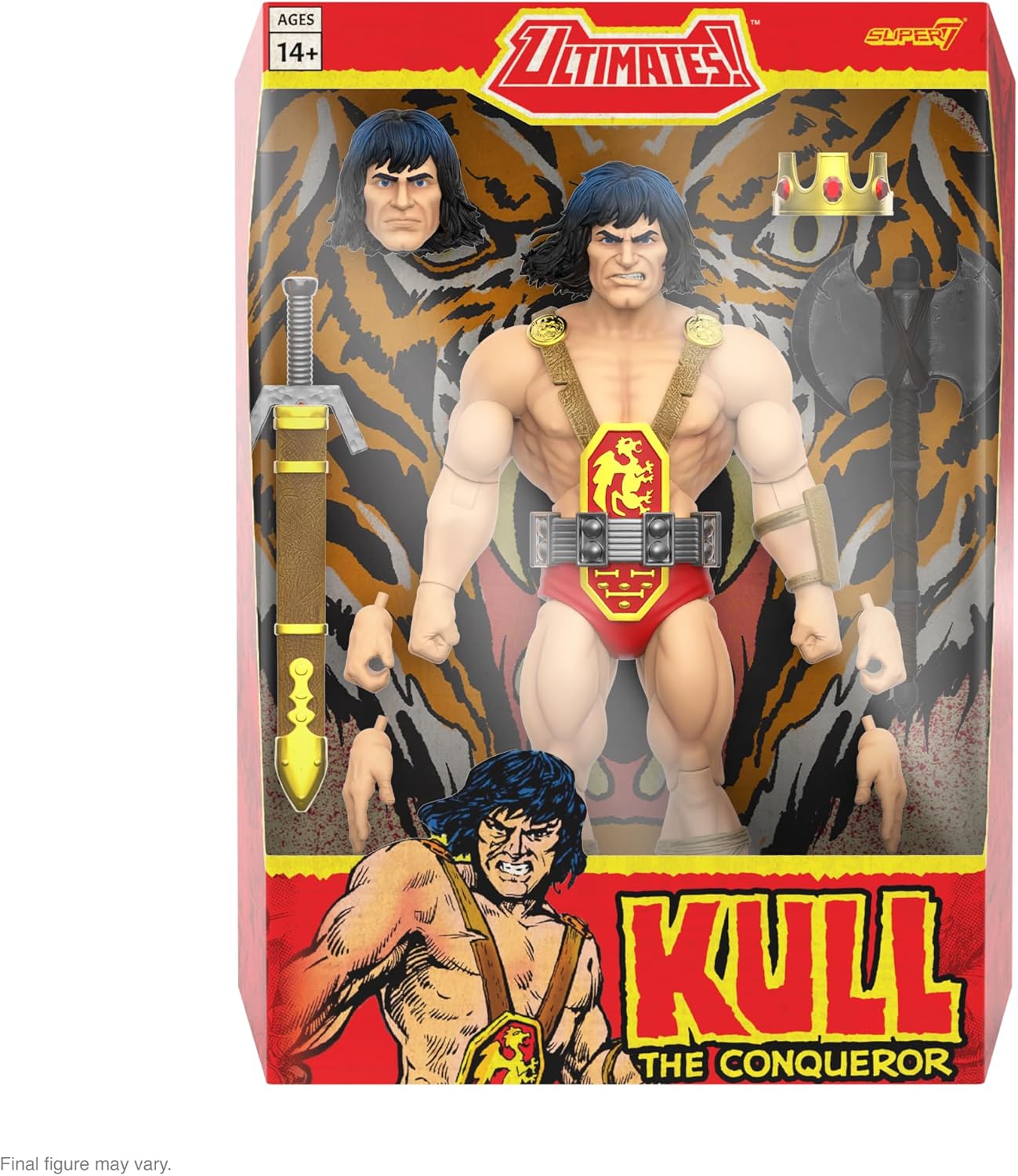 Super7 Conan Comics ULTIMATES! Wave 02 - Kull Action Figure