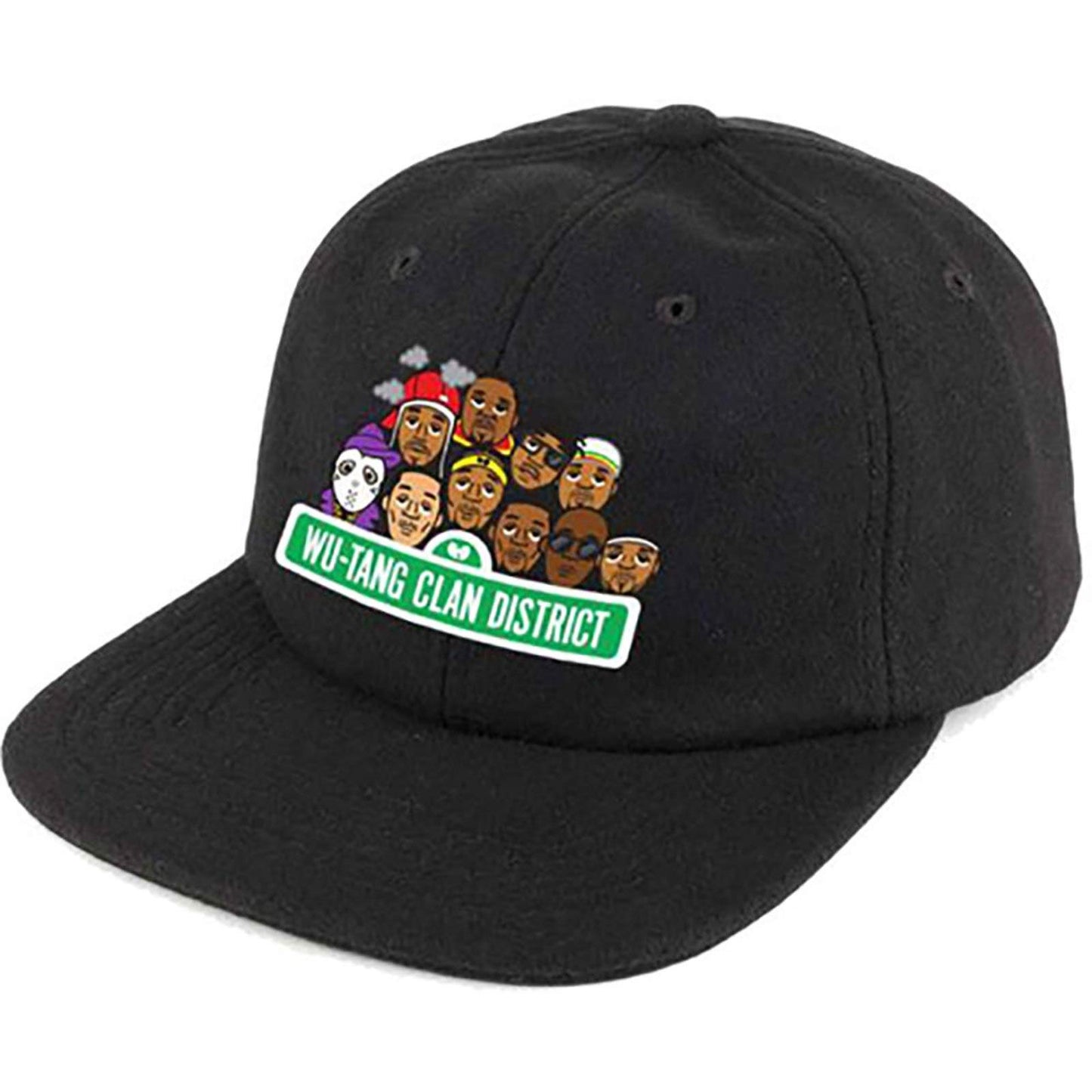 Wu-Tang Clan Unisex Snapback Cap Sesame Street Multicoloured