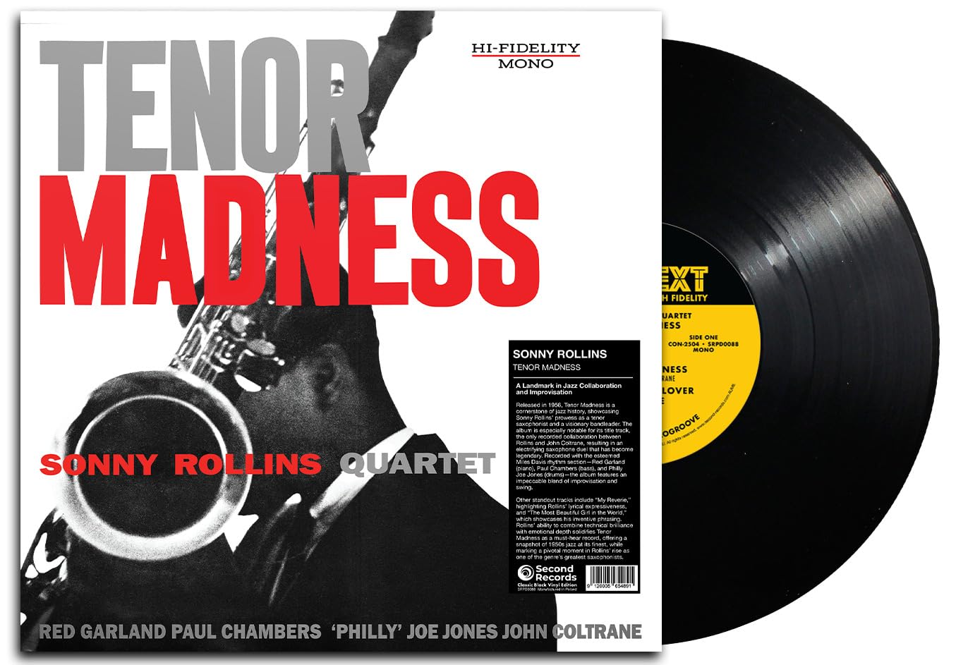 Lp-Sonny Rollins-Tenor Madness
