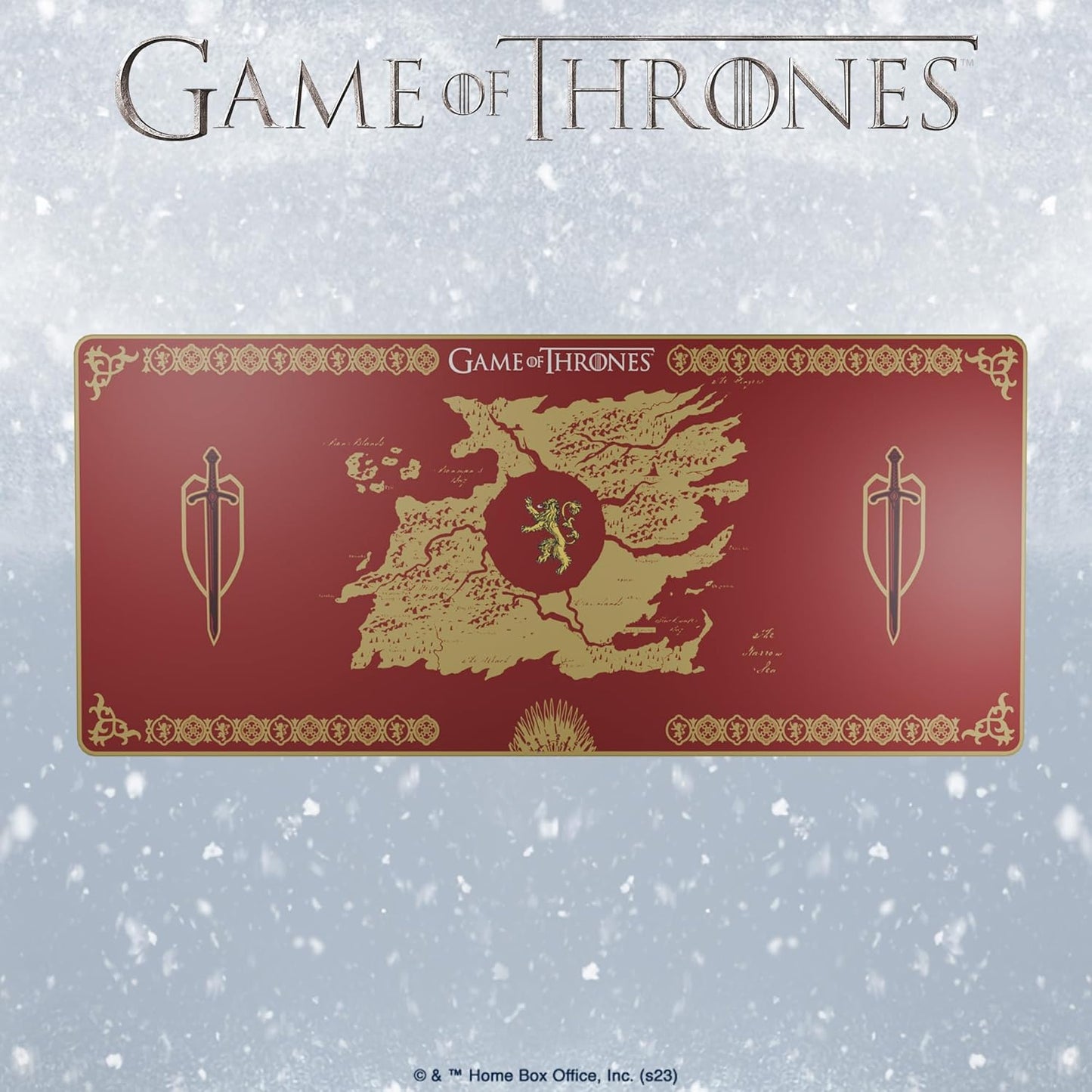 GOT LANNISTER MOUSEPAD XXL RED